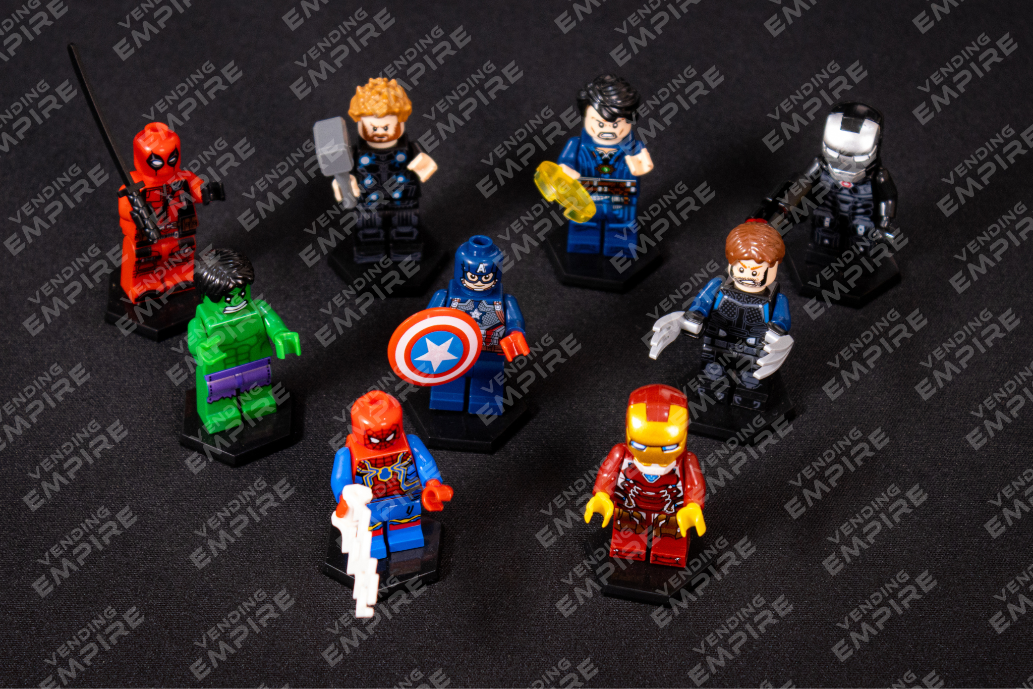 LEGOs Super Héroes Marvel Encapsulados 2″ (100 pzs)