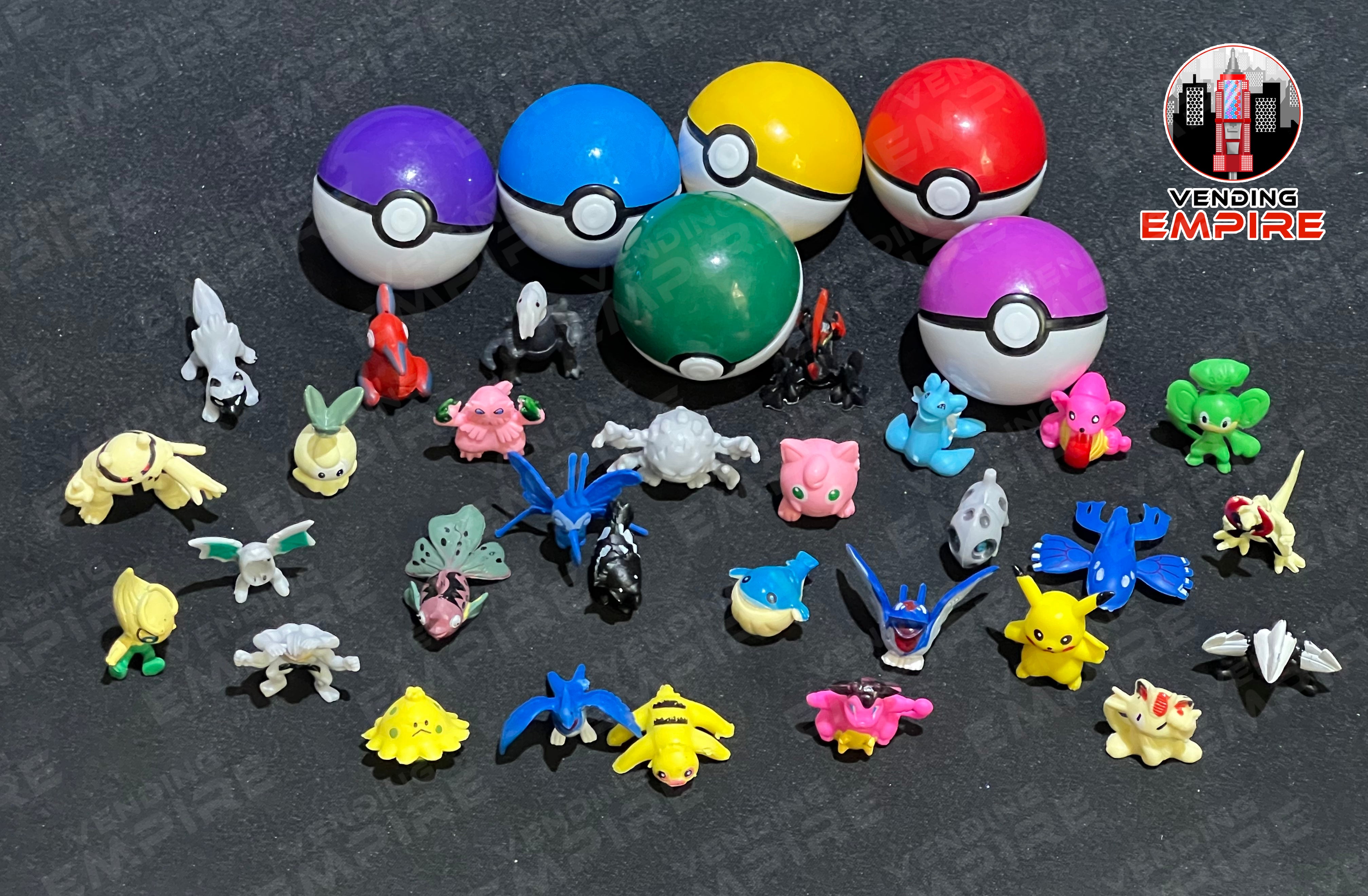 Pokebola con pokemon 2” (100 pzs)