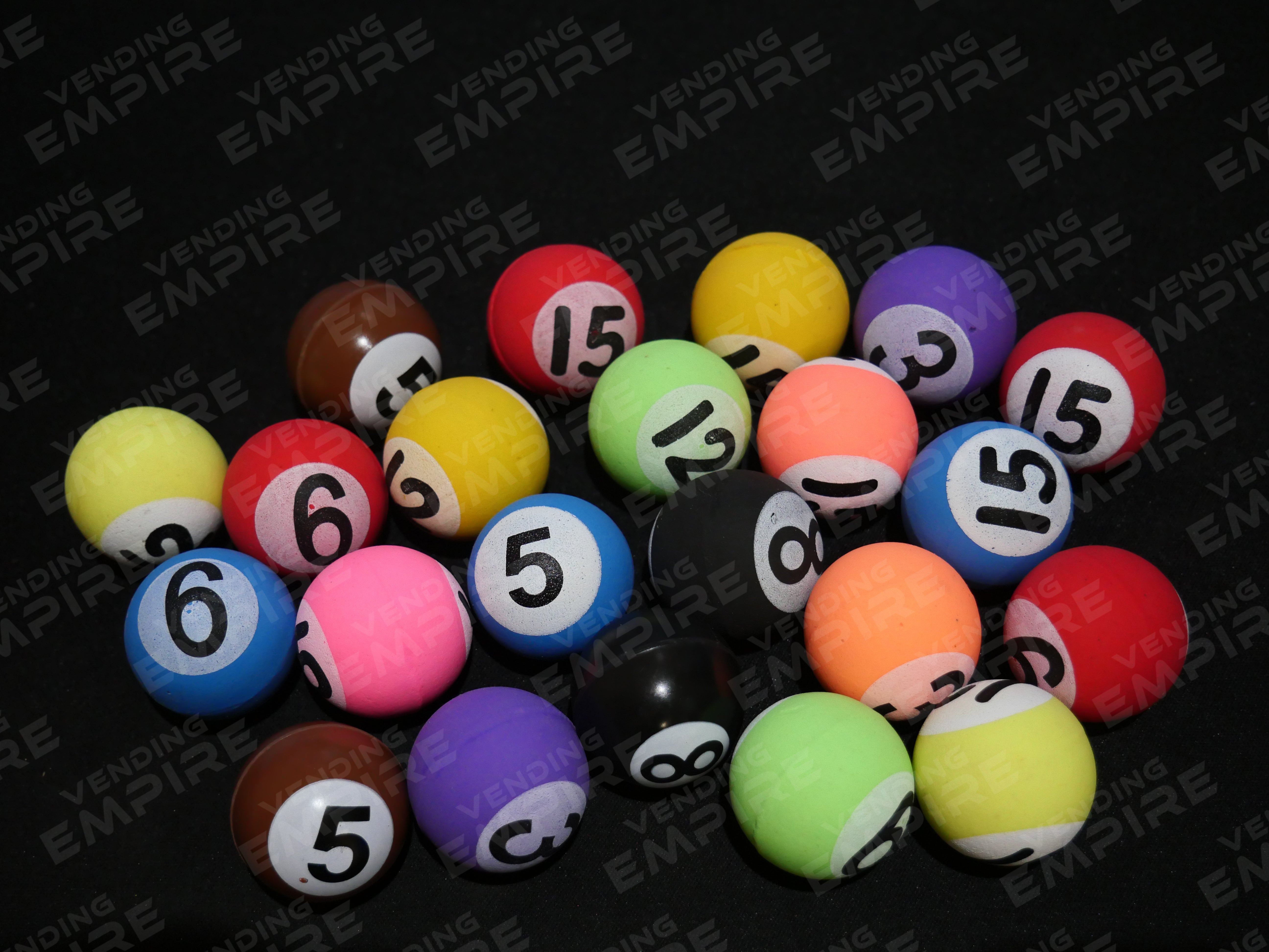 Pelotas Rebotonas Billar 32mm (100 pzs)