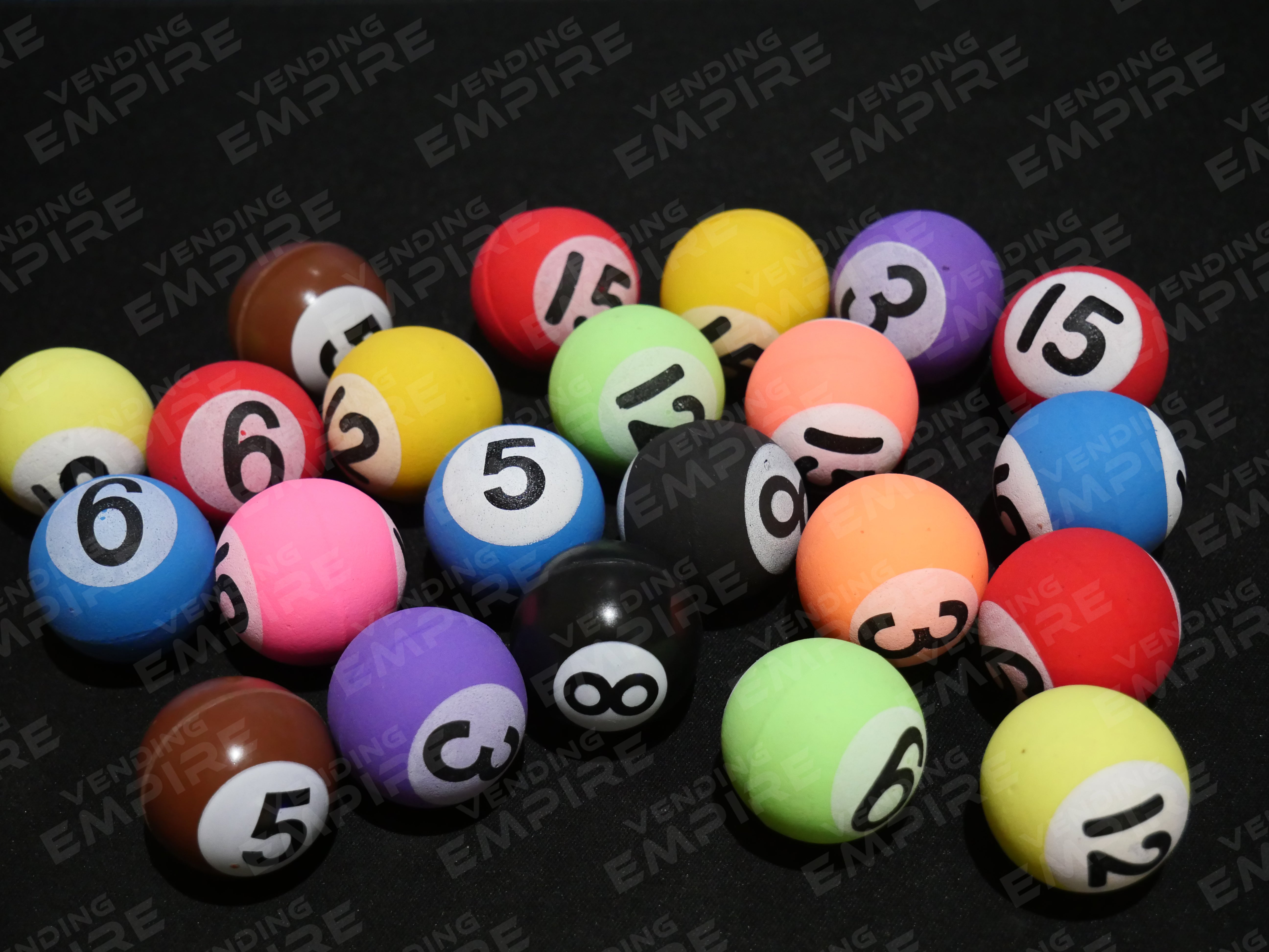 Pelotas Rebotonas Billar 32mm (100 pzs)