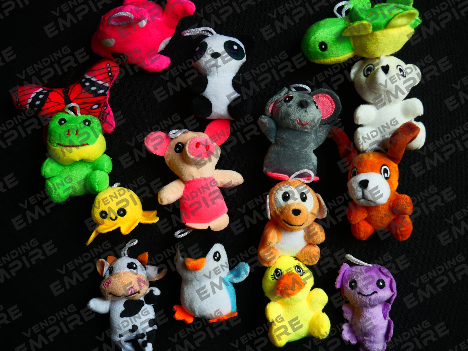 Peluches de Animales de 3″ (50 pzs)