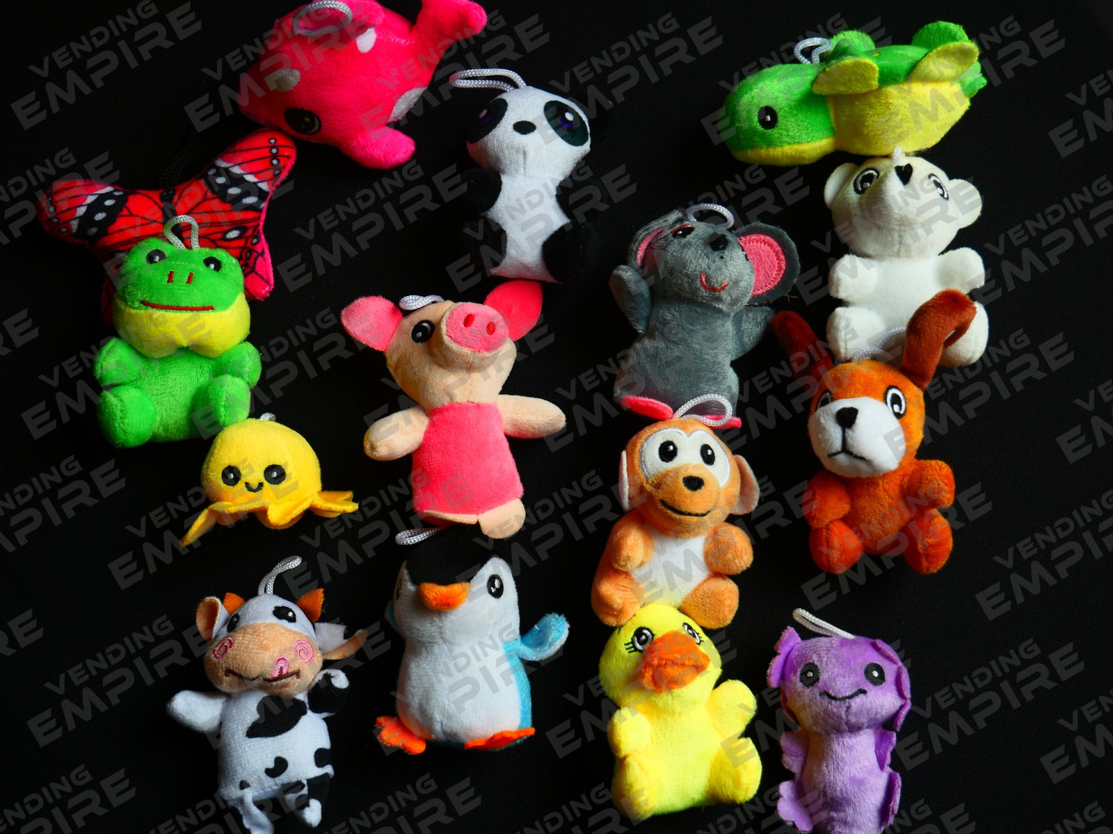 Peluches de Animales de 3″ (50 pzs)