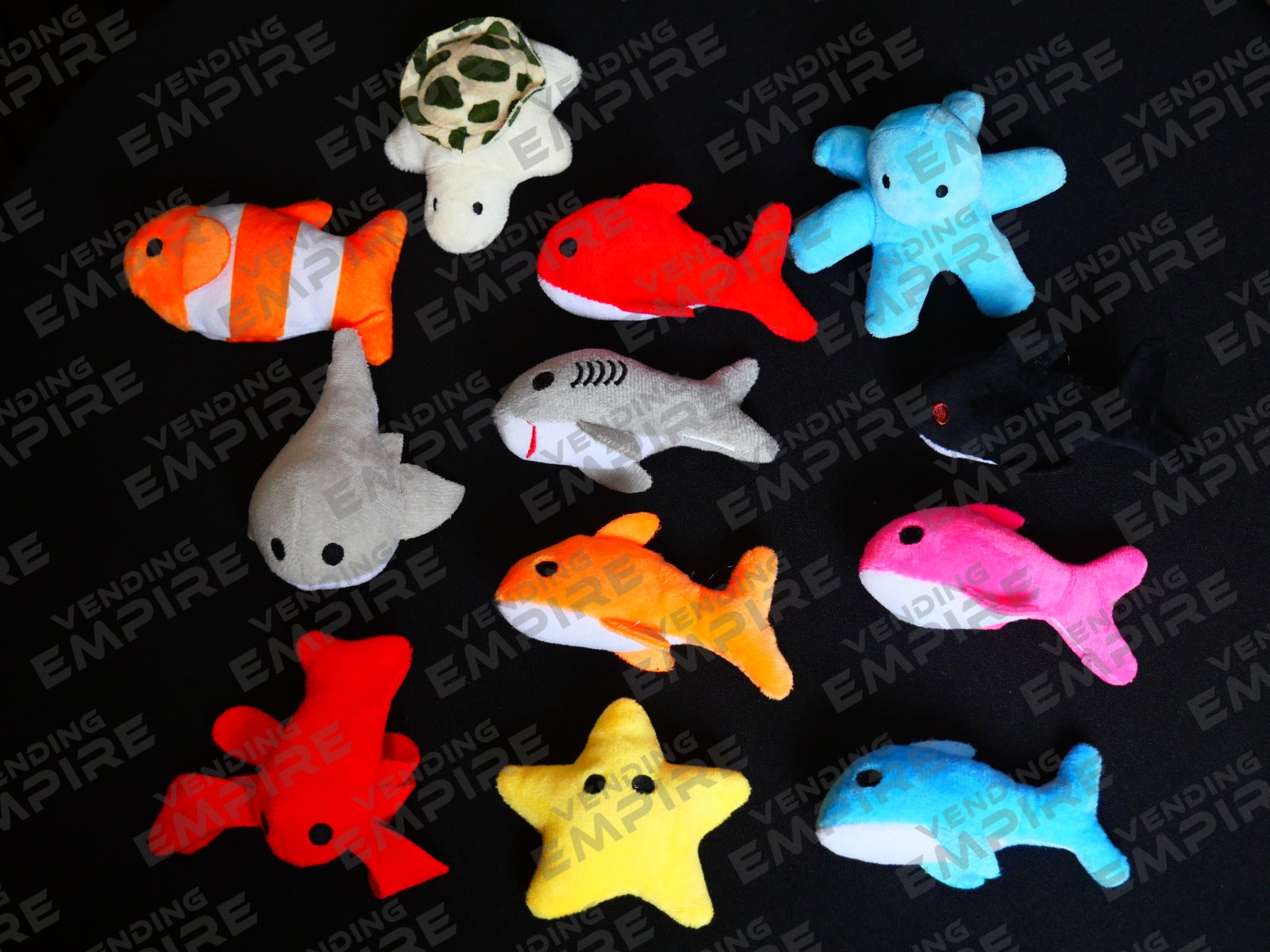 Peluches Animales Marinos 3″ (50 pzs)