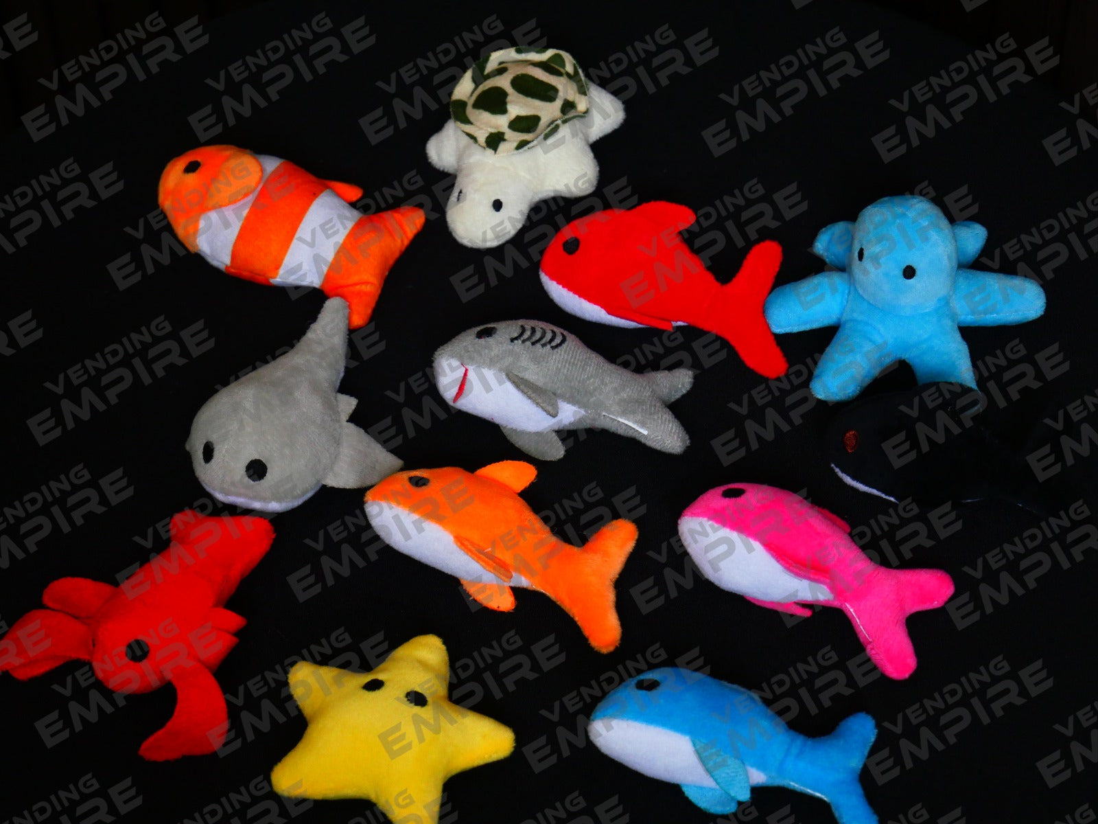 Peluches Animales Marinos 3″ (50 pzs)