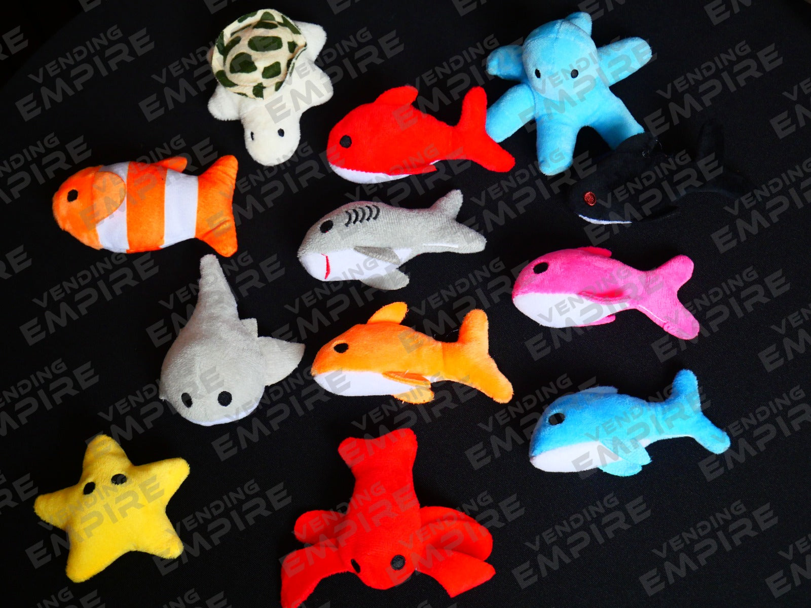 Peluches Animales Marinos 3″ (50 pzs)