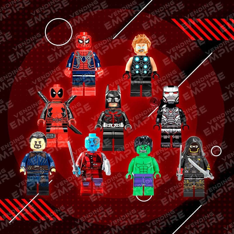 LEGOs Super Héroes Marvel Encapsulados 2″ (100 pzs)