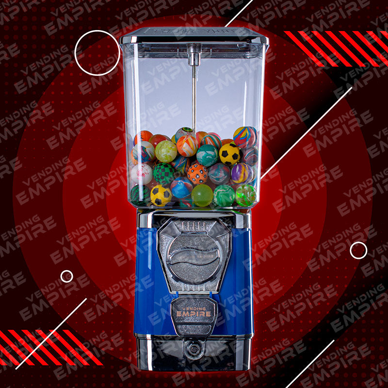 Maquina Chiclera Premium Vending Empire c/ Caja de Monedas Nueva